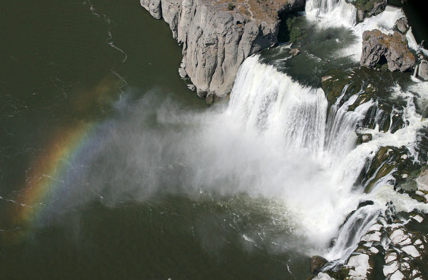 Shoshone Falls from the air